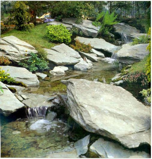 Камни и вода: водные потоки